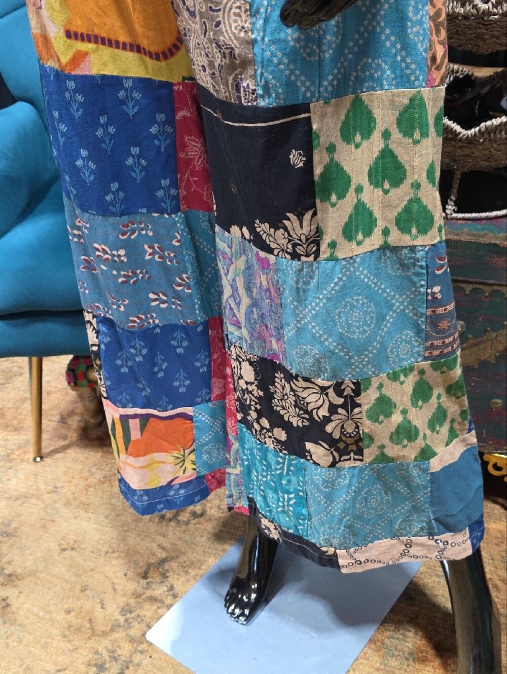 POL Colorful Boho Patchwork Jumper! - Picture 8 of 15